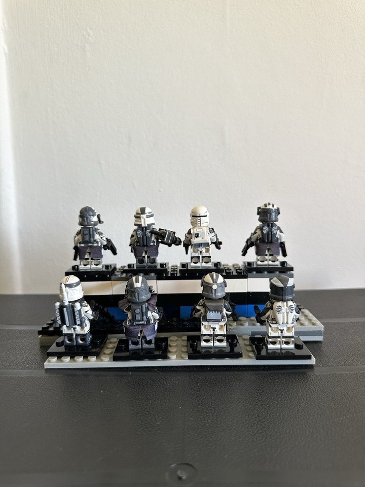 Star Wars 104th Wolfpack Clone Troopers Customised Custom Lego Minifigures Set