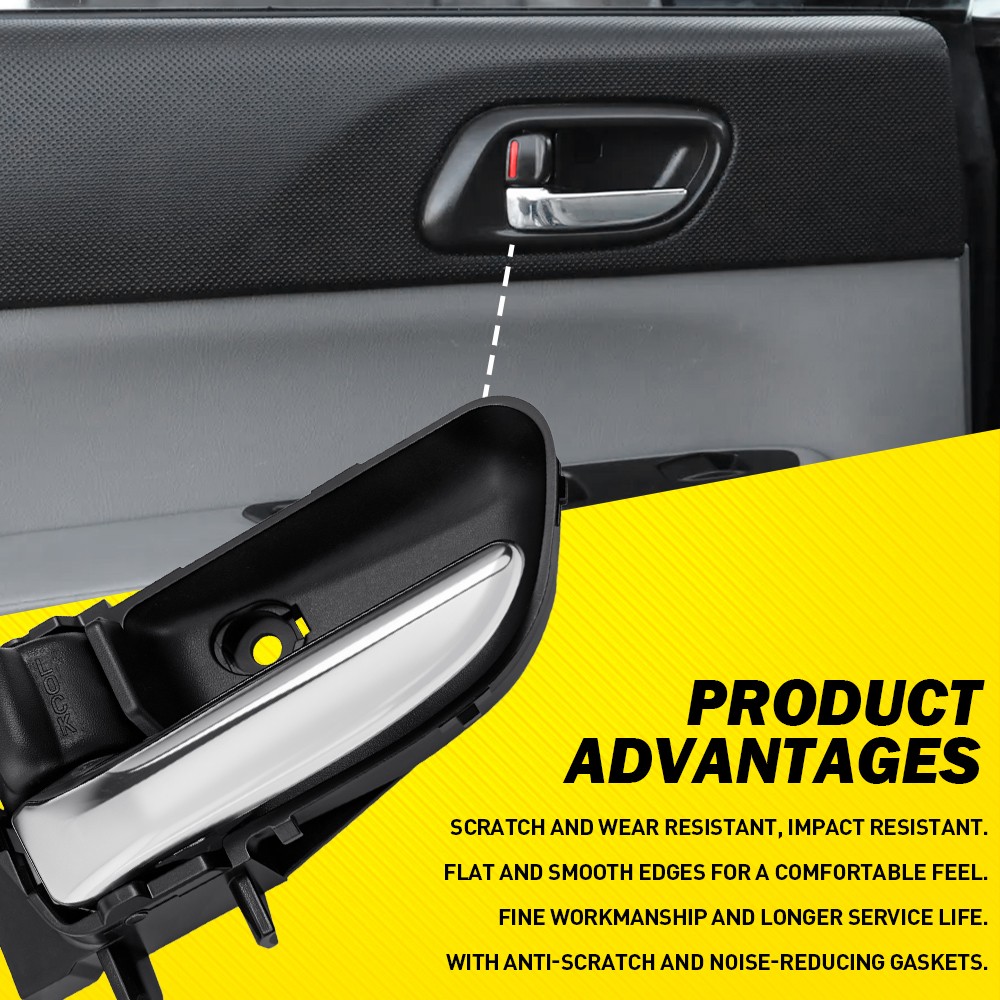 Front/Rear Left Interior Door Handle For 2003-2008 Subaru Forester 61051SA031ML