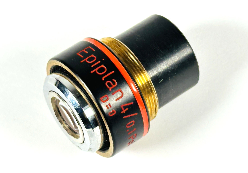 Carl Zeiss Epiplan 4/0.1 Pol D=0 Reflected Light Microscope Objective
