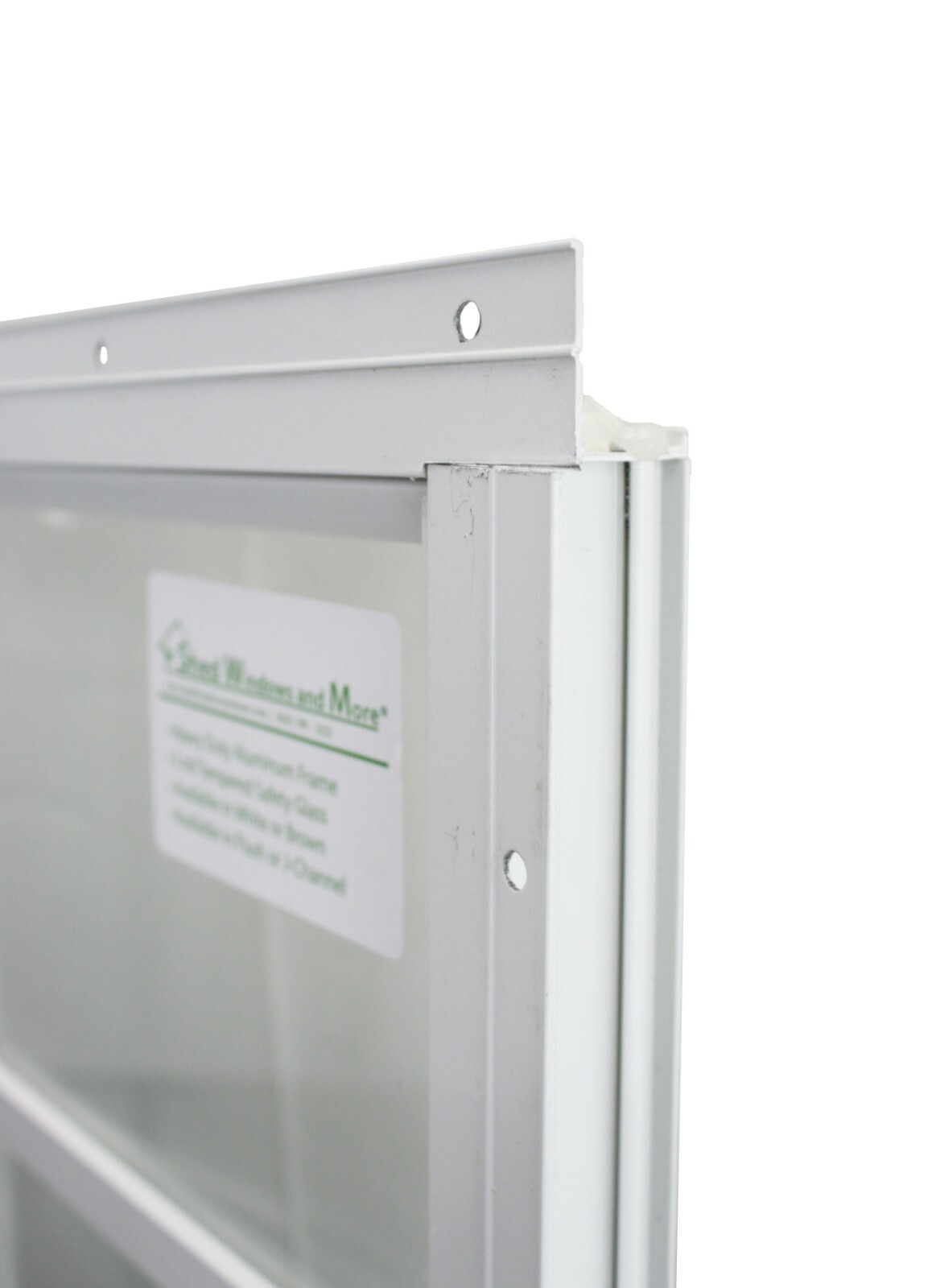 Shed Window 12" x 18" White Flush SAFETY /TEMPERED GLASS Playhouses Coops