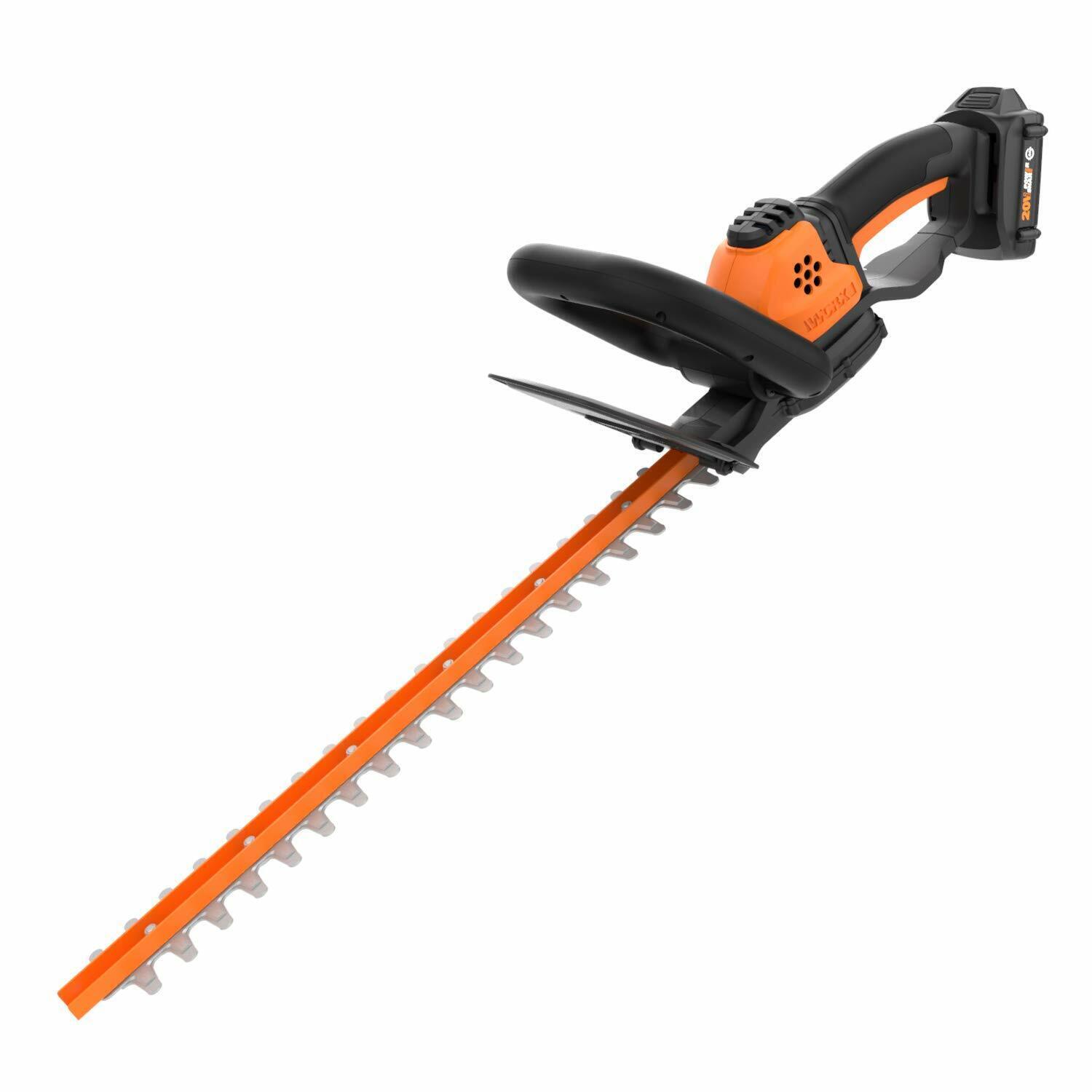 WORX WG261 20V Powershare Cordless 22" Hedge Trimmer - SR