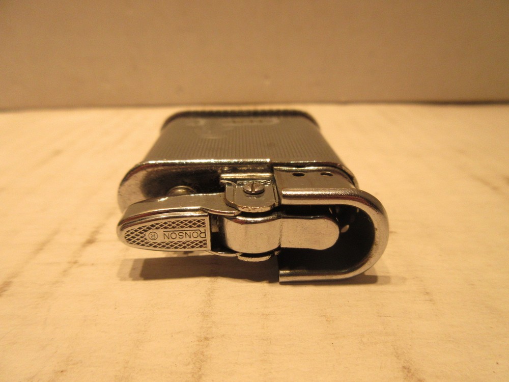 Ronson Whirlwind Slide Up Screen Lighter Twist Bottom
