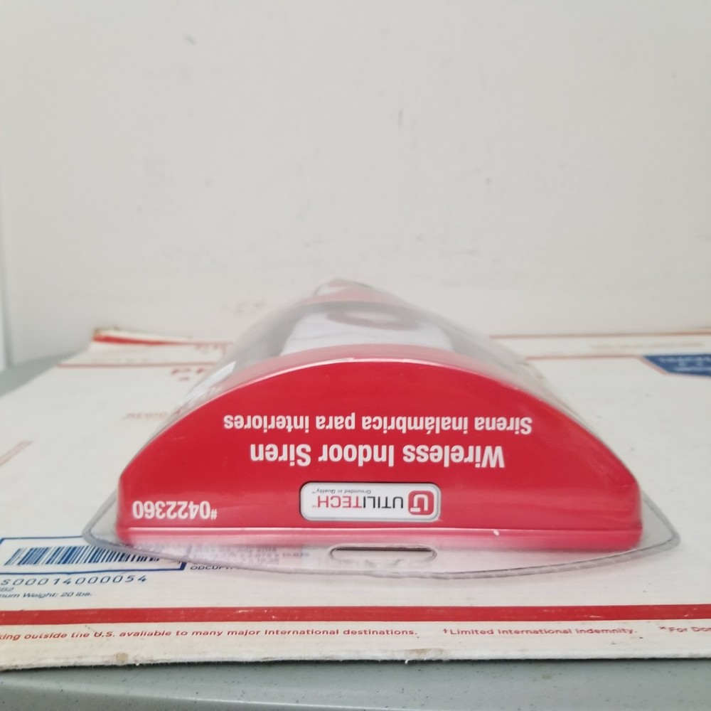 Utilitech Wireless Indoor Siren Z-wave Model TSE07-1 Iris Security System