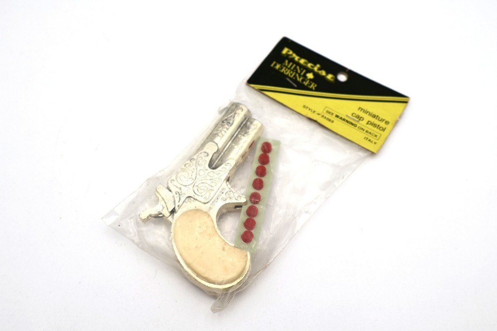 Mini Derringer Cap Pistol by Precise (Made in Italy)