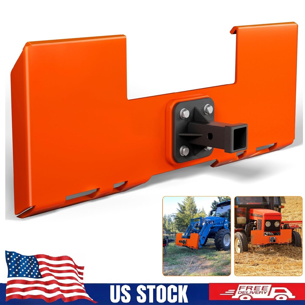 3/8" Thick Skid Steer Mount Plate ,Tractor Loader Mount Plate Quick Attachment