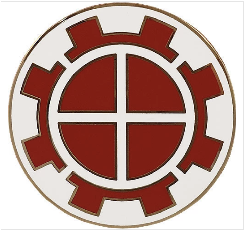 GENUINE U.S. ARMY COMBAT SERVICE IDENTIFICATION BADGE (CSIB): 35TH ENGINEER BRIG