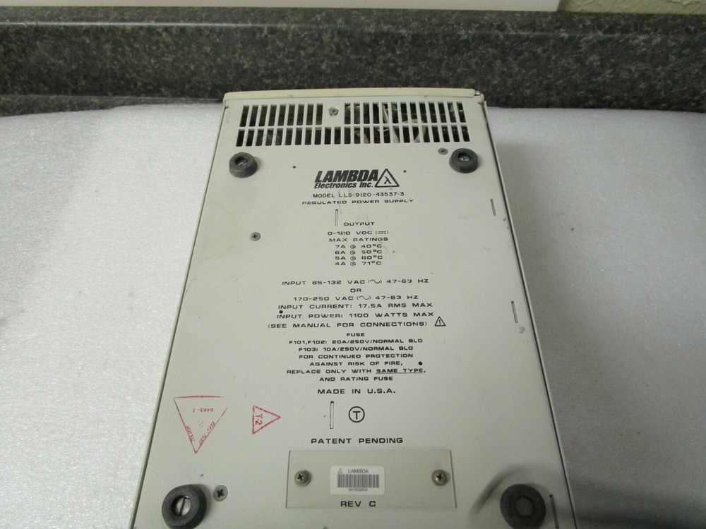 Lambda LLS9120 1100 Watt Power Supply LLS-9120-43537-3