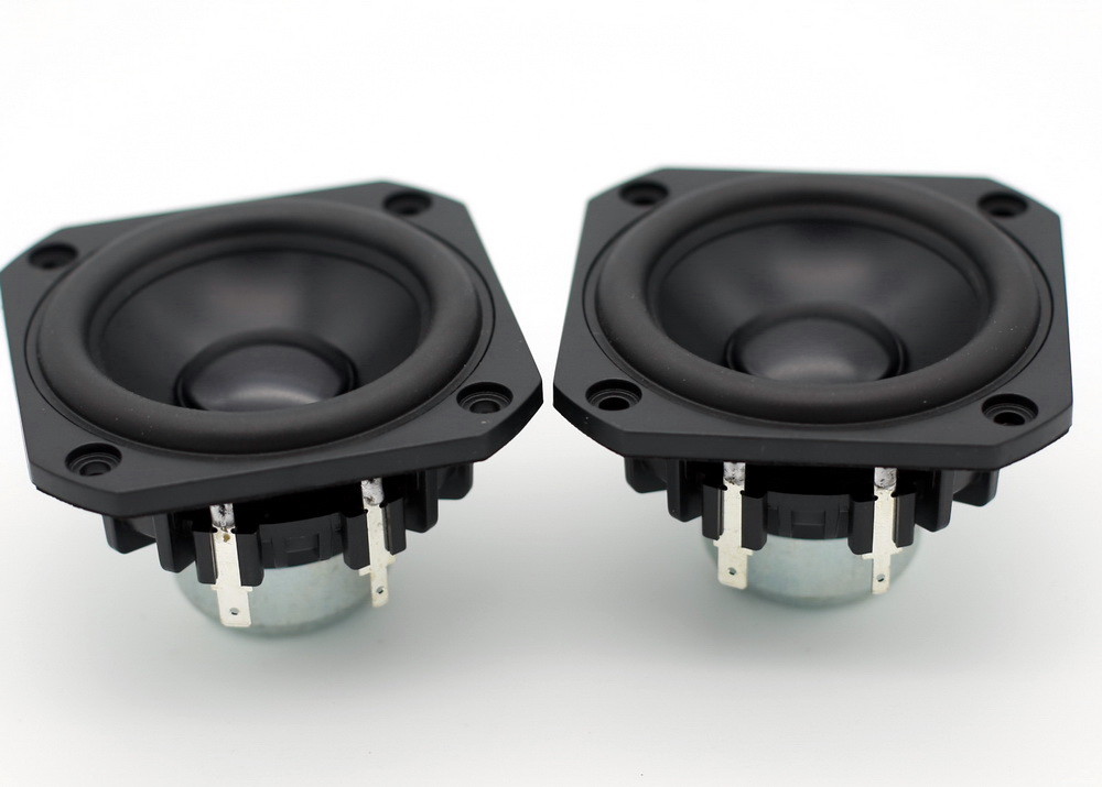 Pair 2peice peerless 3inch P830986 aluminun cone fullrange speaker