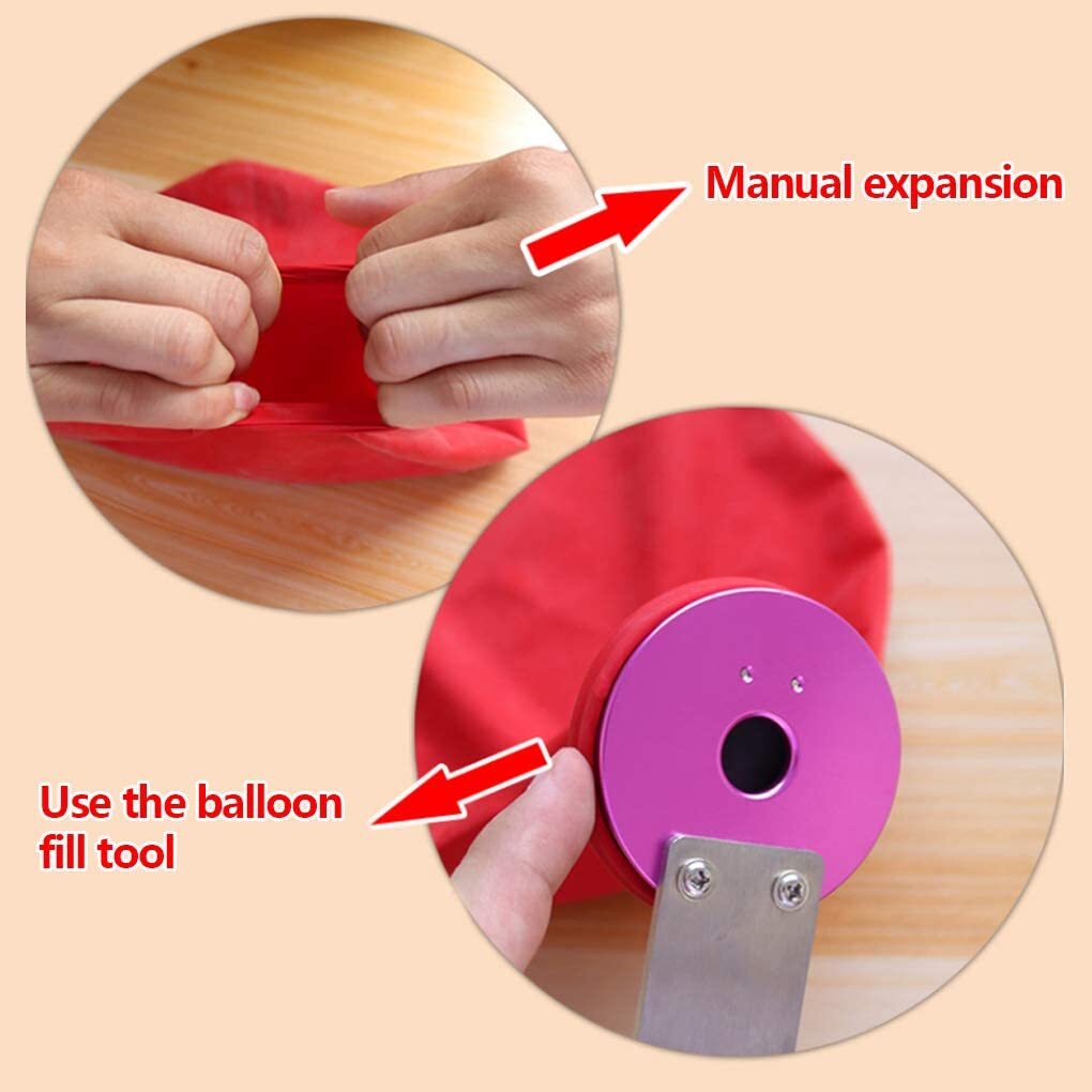Balloon Stuffing tool With Knotting Stuffer Machine Filling for Decoration Gift