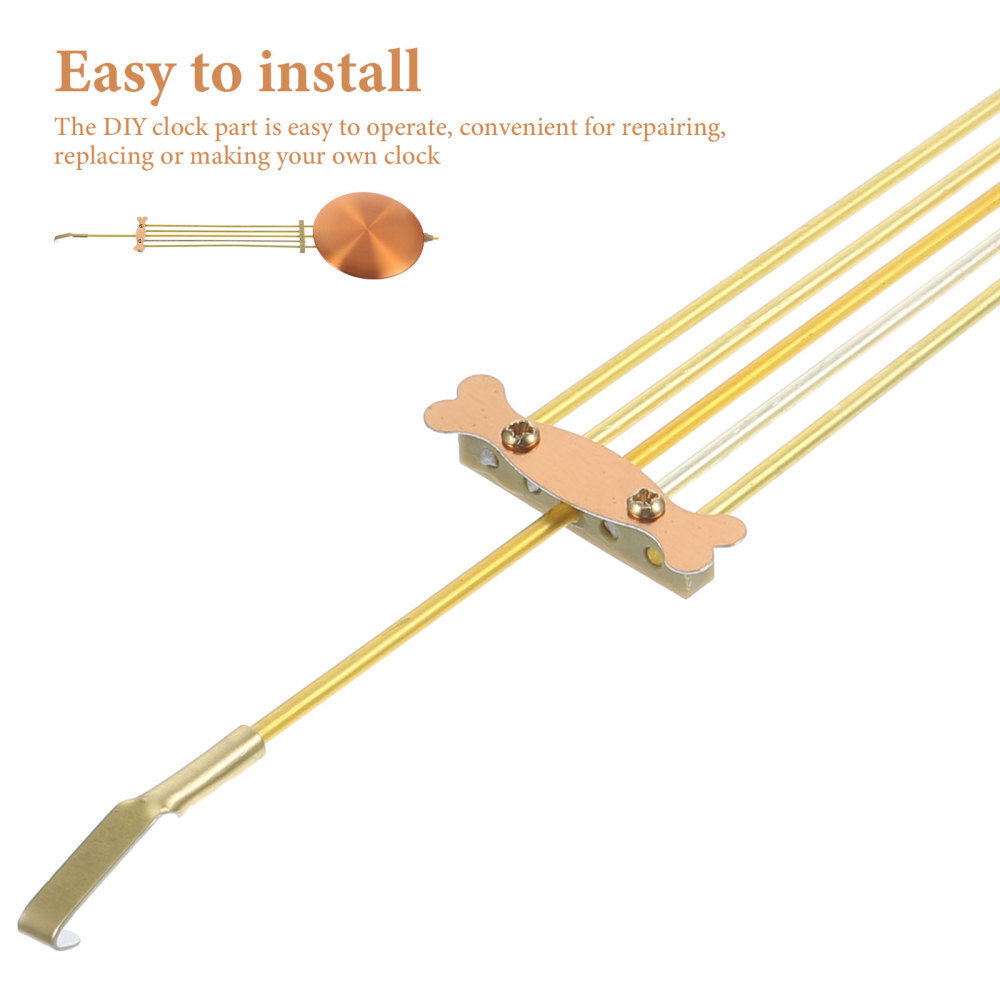 Metal Long Clock Pendulum Replacement Parts for Wall Clocks
