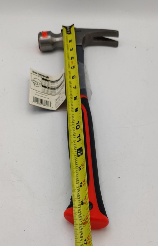 New! True Temper Shock Zero Graphite Handle Framing Hammer 22 oz / 16"