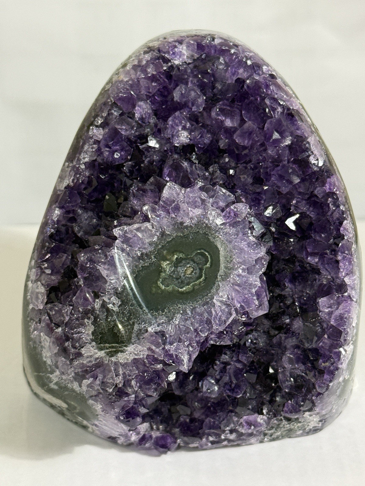 Amethyst Stalactites Crystal Geode Specimen