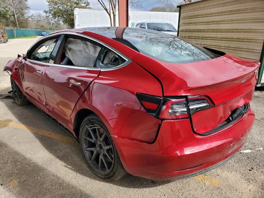 2020 Tesla Model 3 OEM Trunk Mounted with Release Button