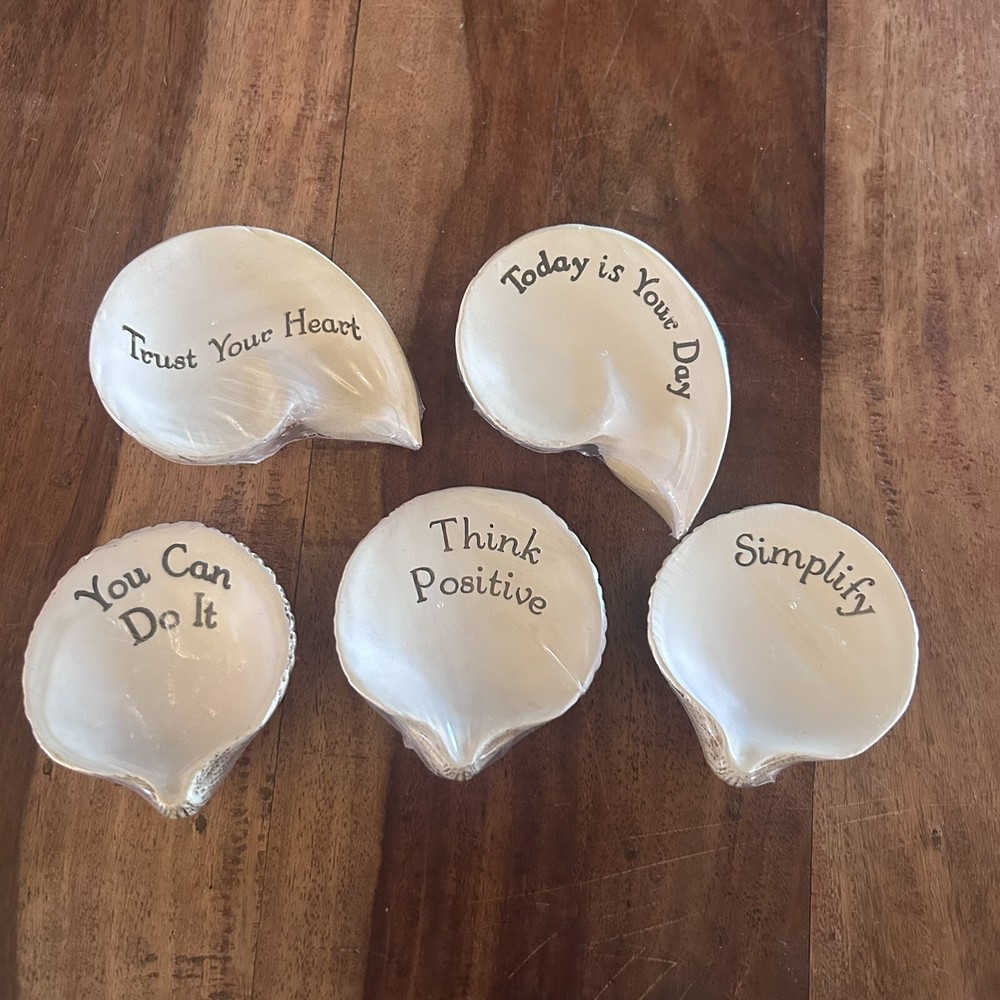 Inspirational Message Shells - New - Sealed