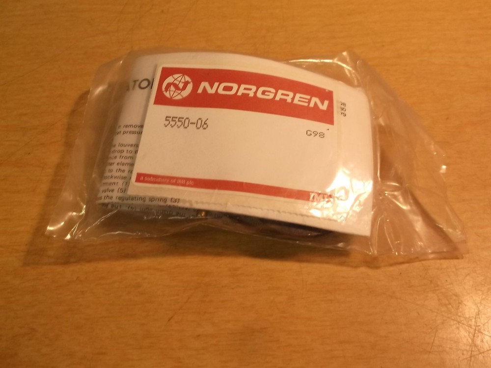 NEW Norgren 5550-06 1/2" Basic Regulator/Filter for Compressed Air *FREE SHIP*