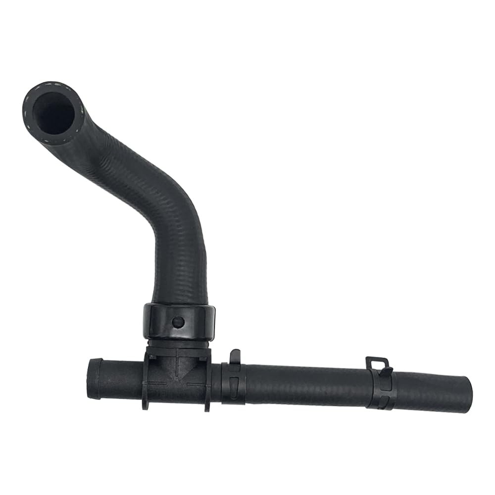 2PCS Heater Hose with Tee Supply-Return Compatible Dodge Black