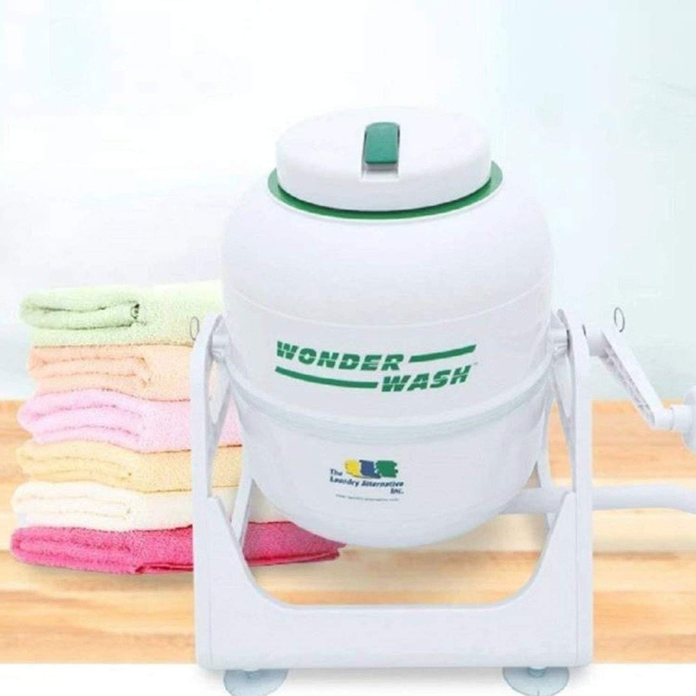 Compact Manual Laundry Washer - WonderWash for Tiny Spaces
