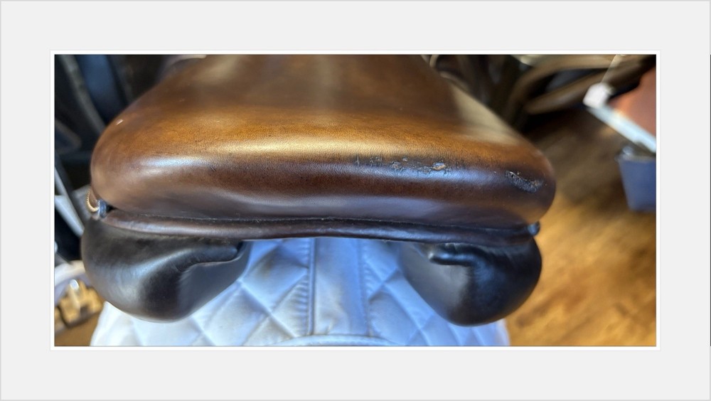 Voltaire Essential jump Saddle. 17.5” Interchangeable