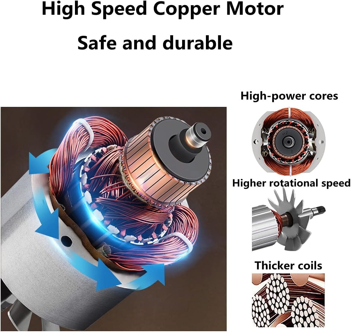 750g High Speed Electric Grinder Cereals Corn Flour Pulverizer Powder Machine