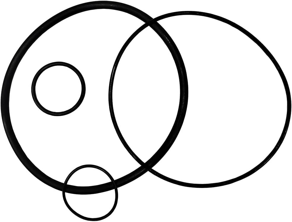 5.0" Bore x 2.0" Rod Cylinder Hydraulic Log Splitter Cylinder Rebuild Seals Kit