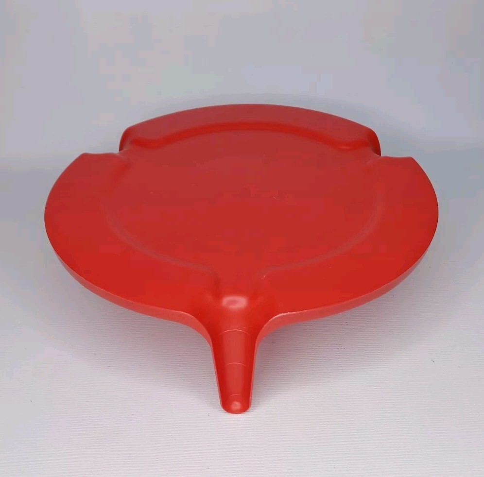 Nordic Ware Microwave Plate Stacker Two Plates At Once Red Plastic