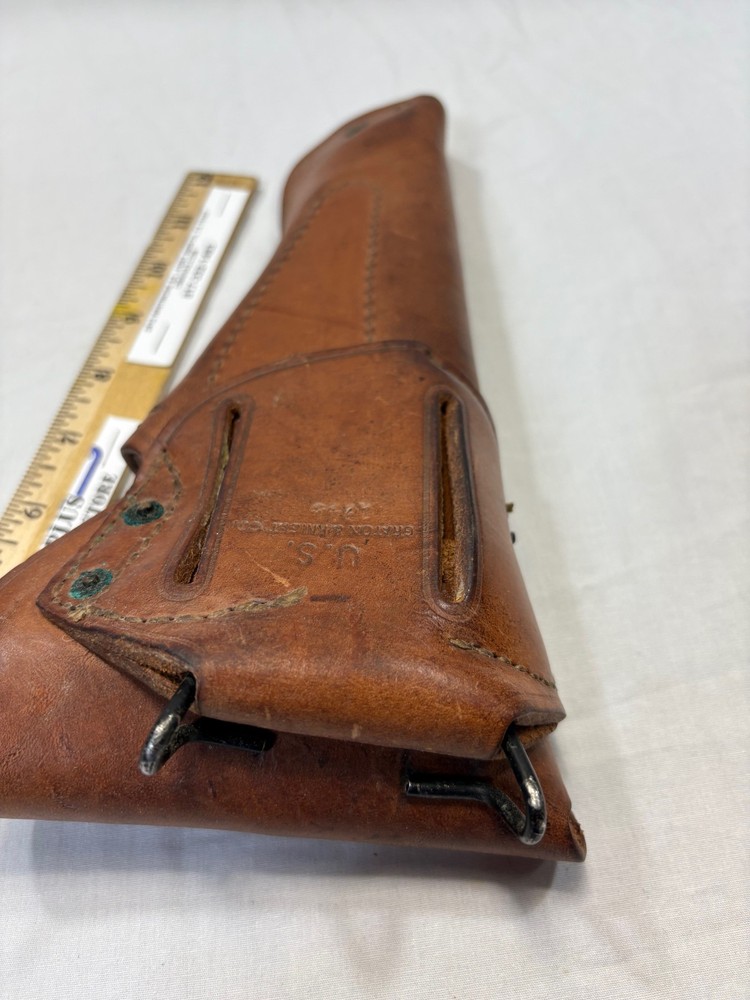 .45 Caliber Leather Holster 1911 Brown 1944, M1916