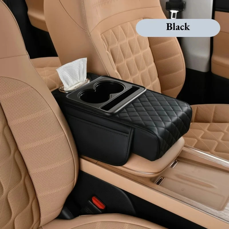 Auto Center Stunning Armrest Cushion with Secure Placement Pad