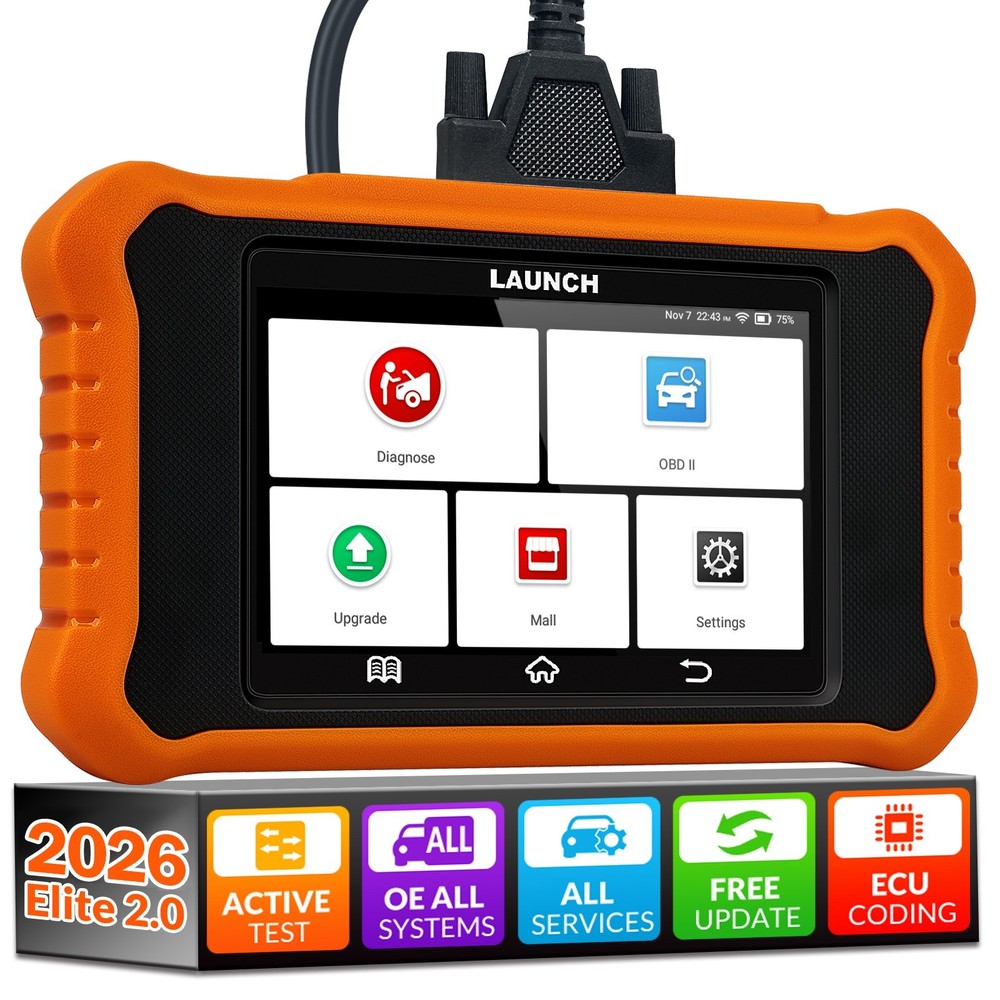 LAUNCH X431 Creader Elite V2.0 for BMW Car Diagnostic Tool Scanner Bidirectional