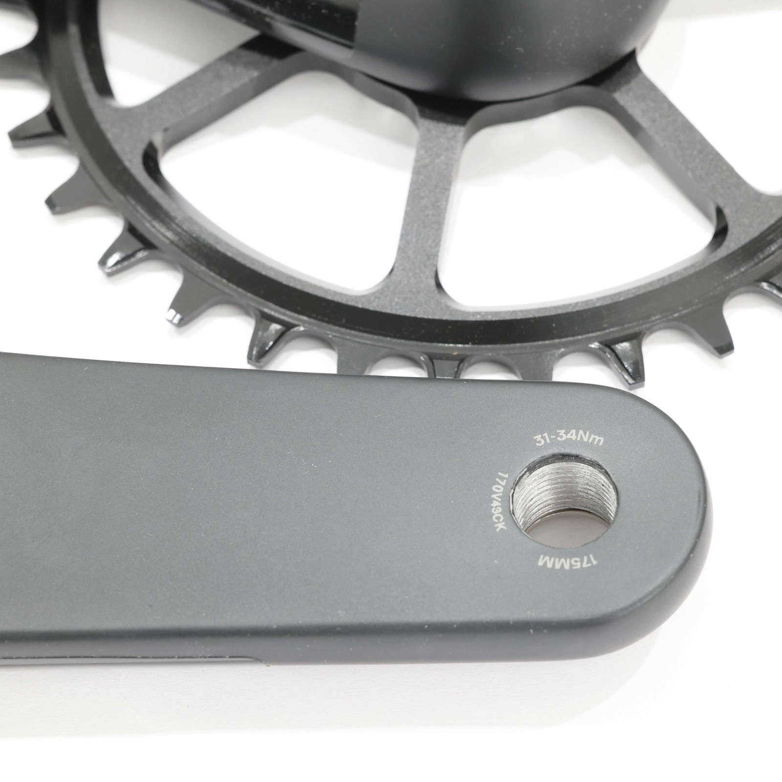 e*thirteen TRS Race Carbon MTB Crank 175mm, 34T Boost, Self Extractor