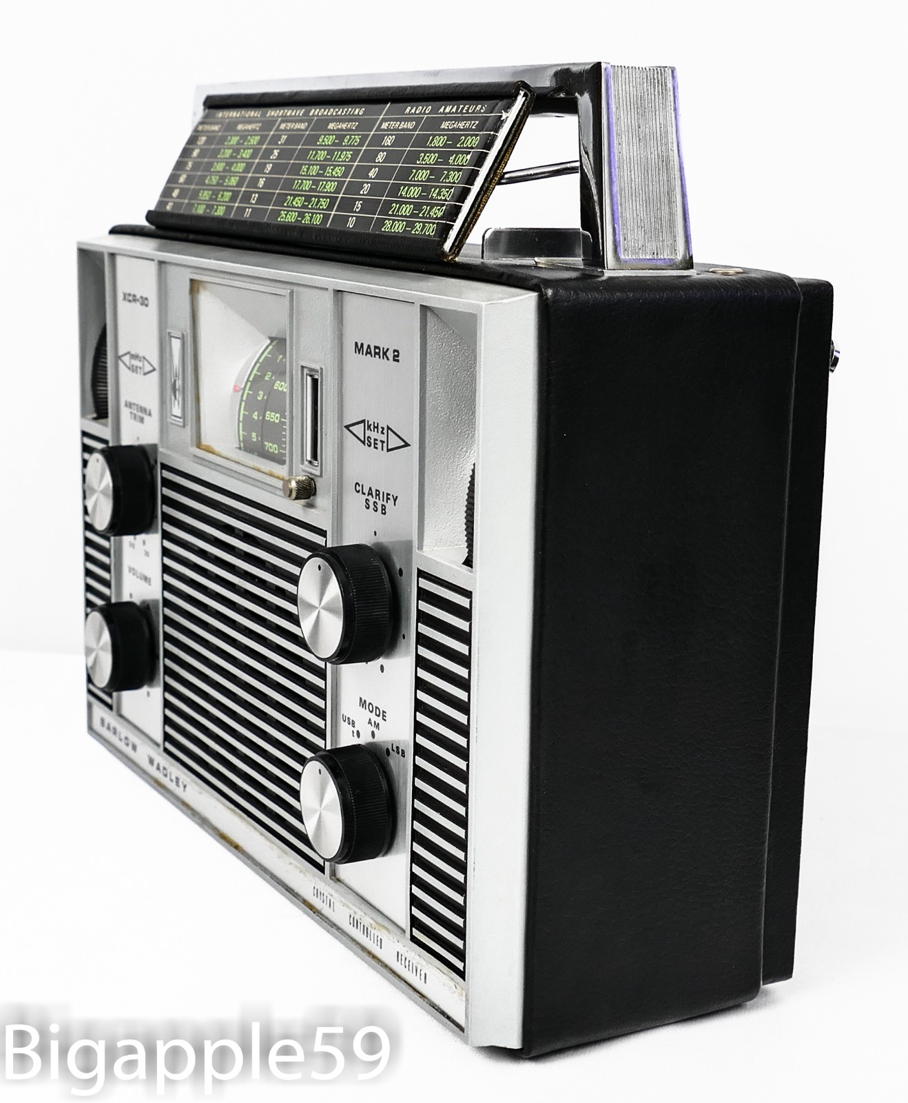 Barlow Wadley XCR-30 Mark II Radio Receiver w/ Documents **WONDERFUL SENSITIVITY