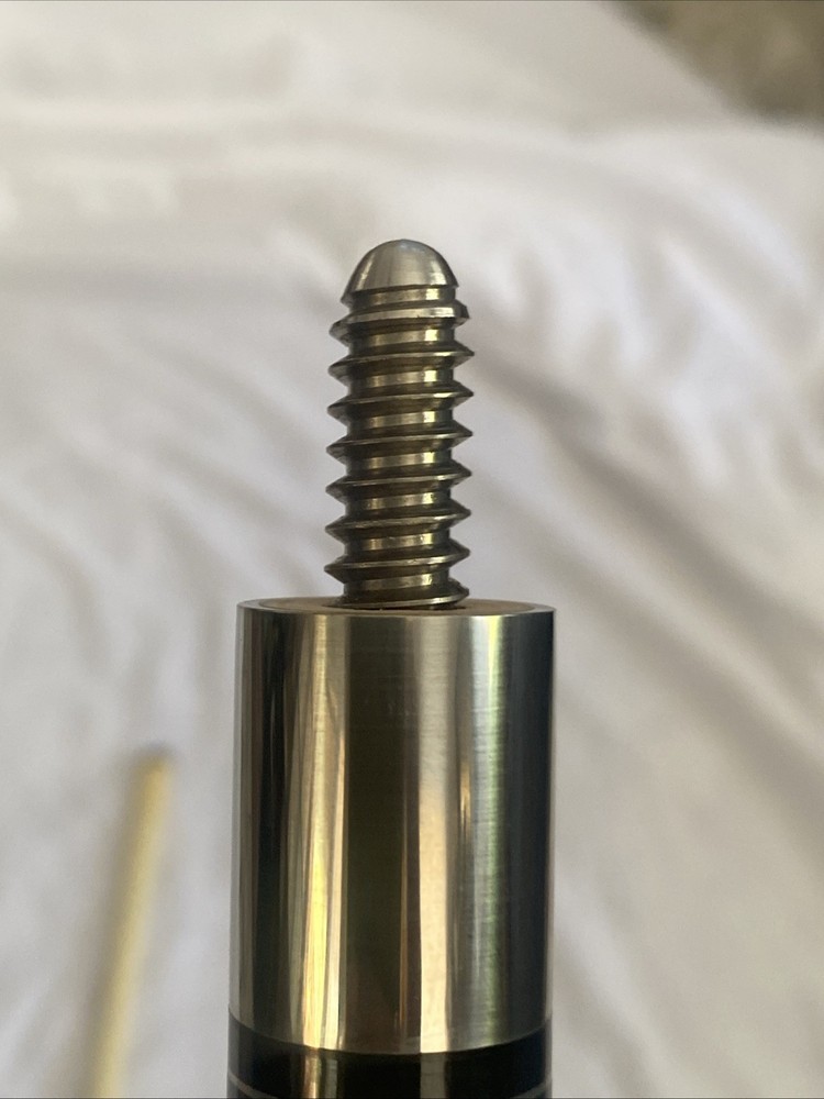 Pool Queue Black Handle Sun Diamond 19 Ounces