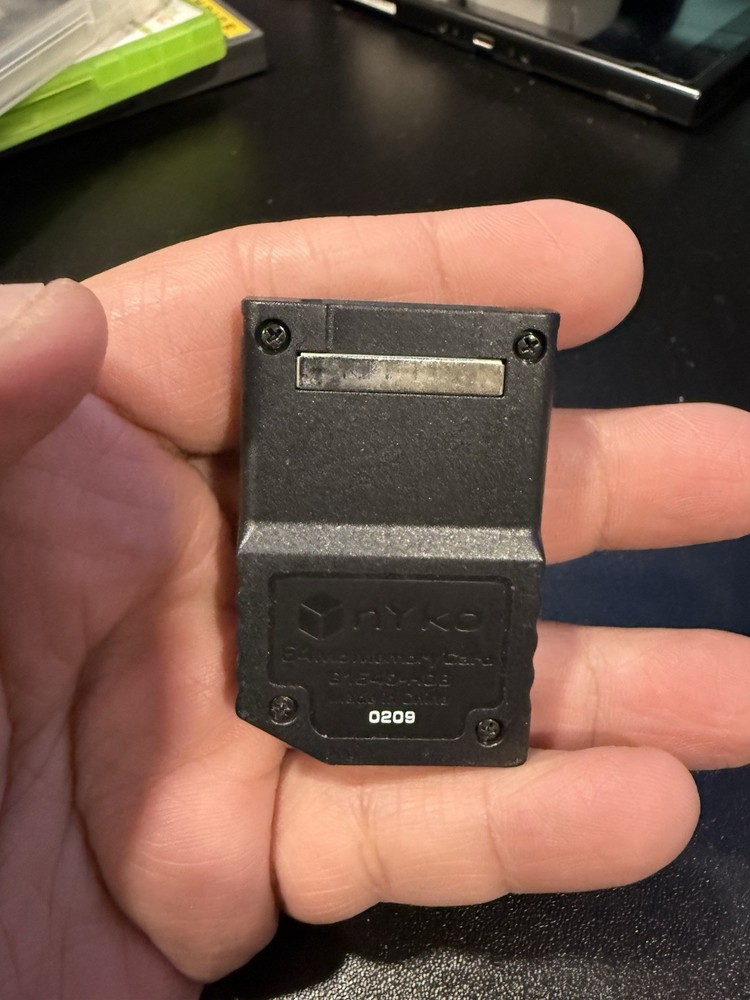 Nintendo Game Cube Nyko 64 Mb Memory Card Tested