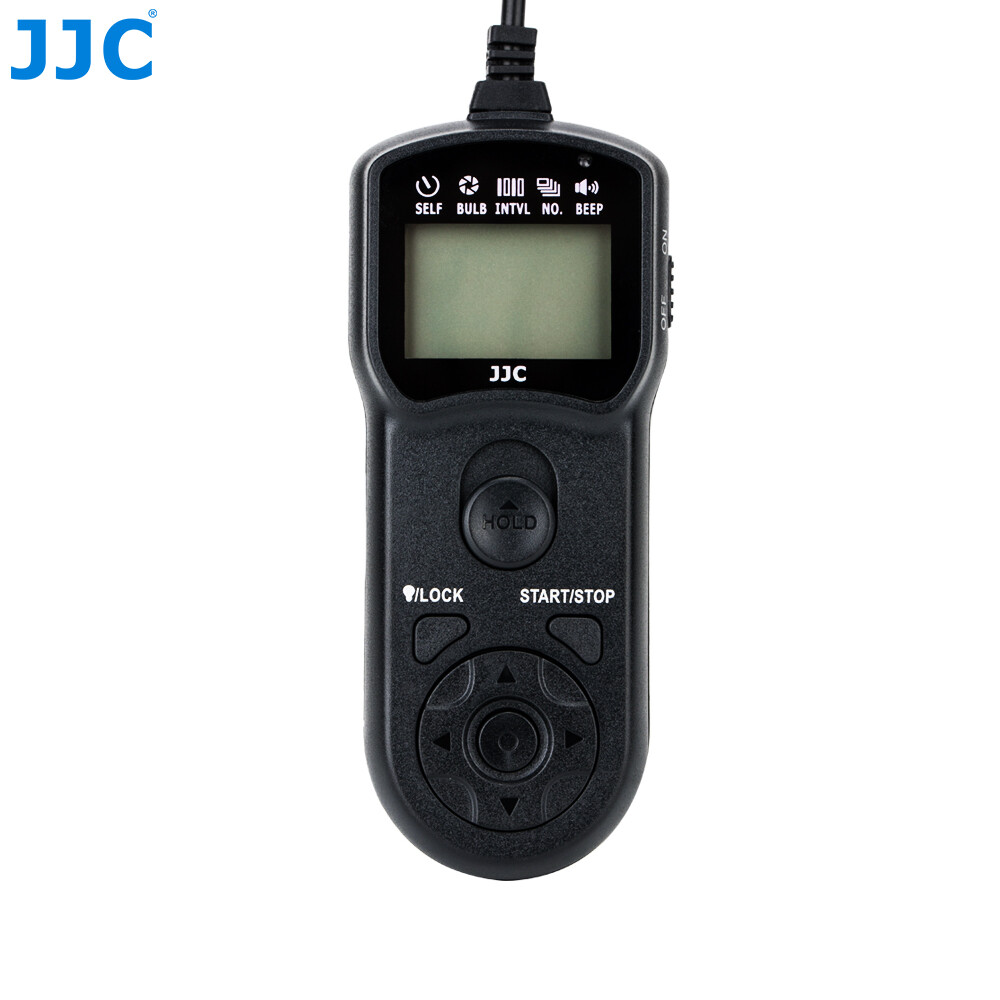 JJC LCD Timer Remote Control for Canon EOS 6D 50D 40D 30D 1D IV Replace TC-80N3