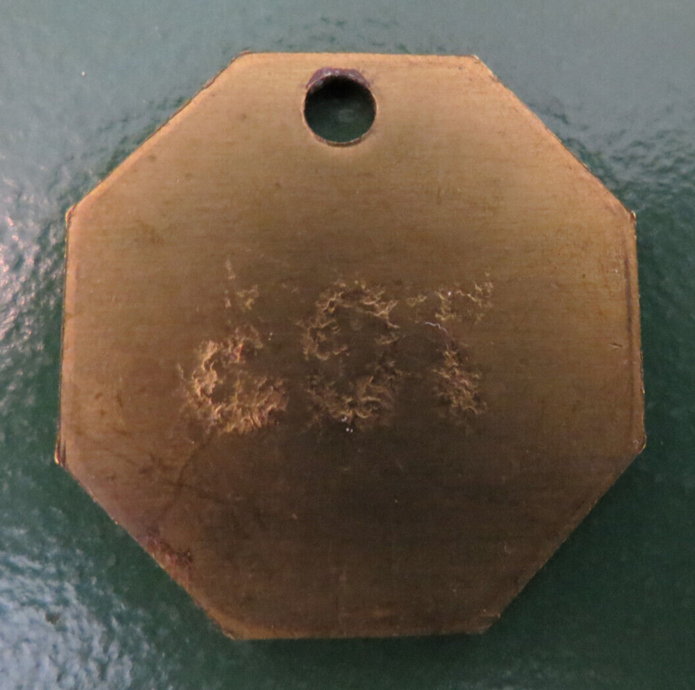 COLLIERY TOKEN / COLLIERY PIT CHECK - marked SHER COLL 703