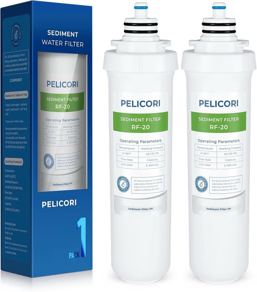 New 2 Pack RF-20 Sediment Replacement Filter