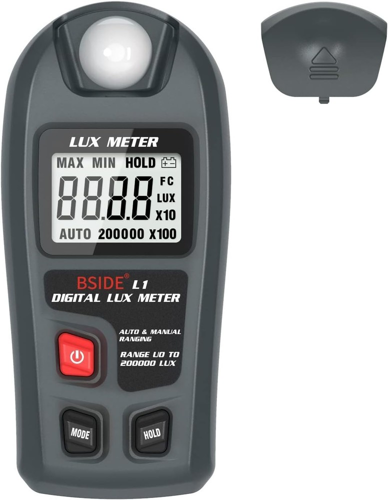 Compact Digital Illuminance Meter - Precision Measurement for Home and Office