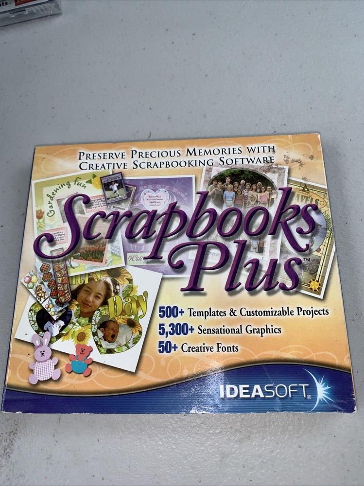 Scrapbooks Plus (Windows, 2004, IdeaSoft) CD-ROM #9