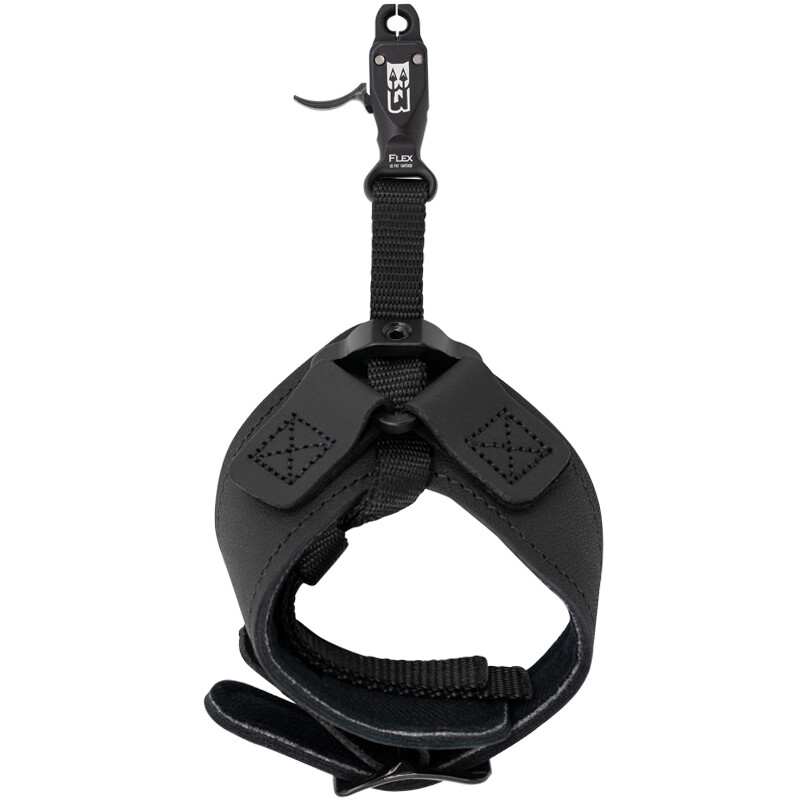 B3 Archery Rival Release, Flex Connector, Buckle Strap, Black