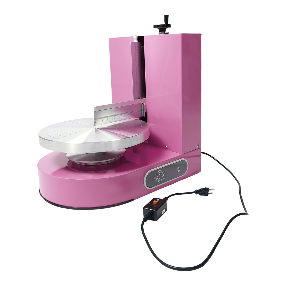 Adjustable Cake Decorating Machine Cake Cream Spreading Machine LCD Display 200W