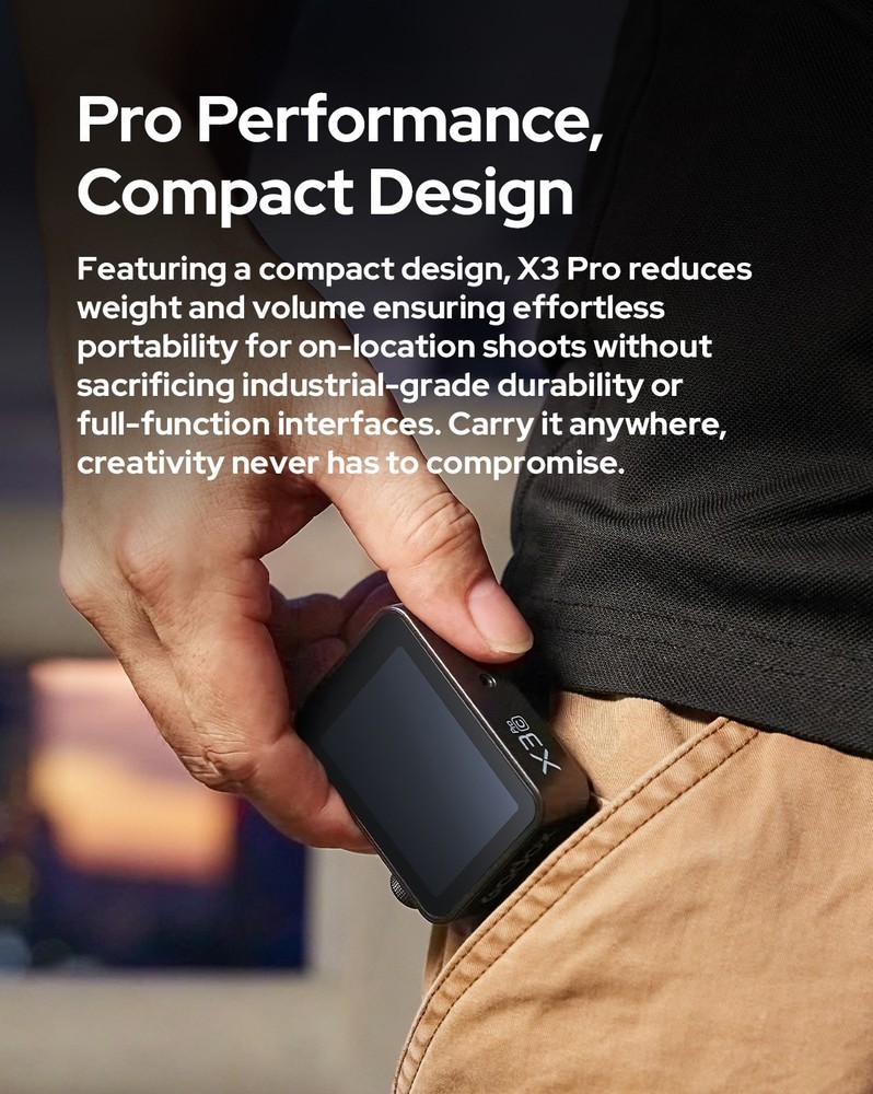 Godox X3 Pro O Touchscreen Flash Trigger for Olympus 2.4G Wireless LCD Screen