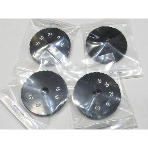 Variable Capacitor Dial (Black) - 10 pcs