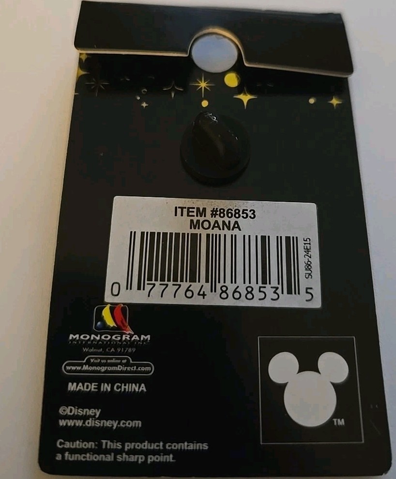 Enamel Pin Moana Disney