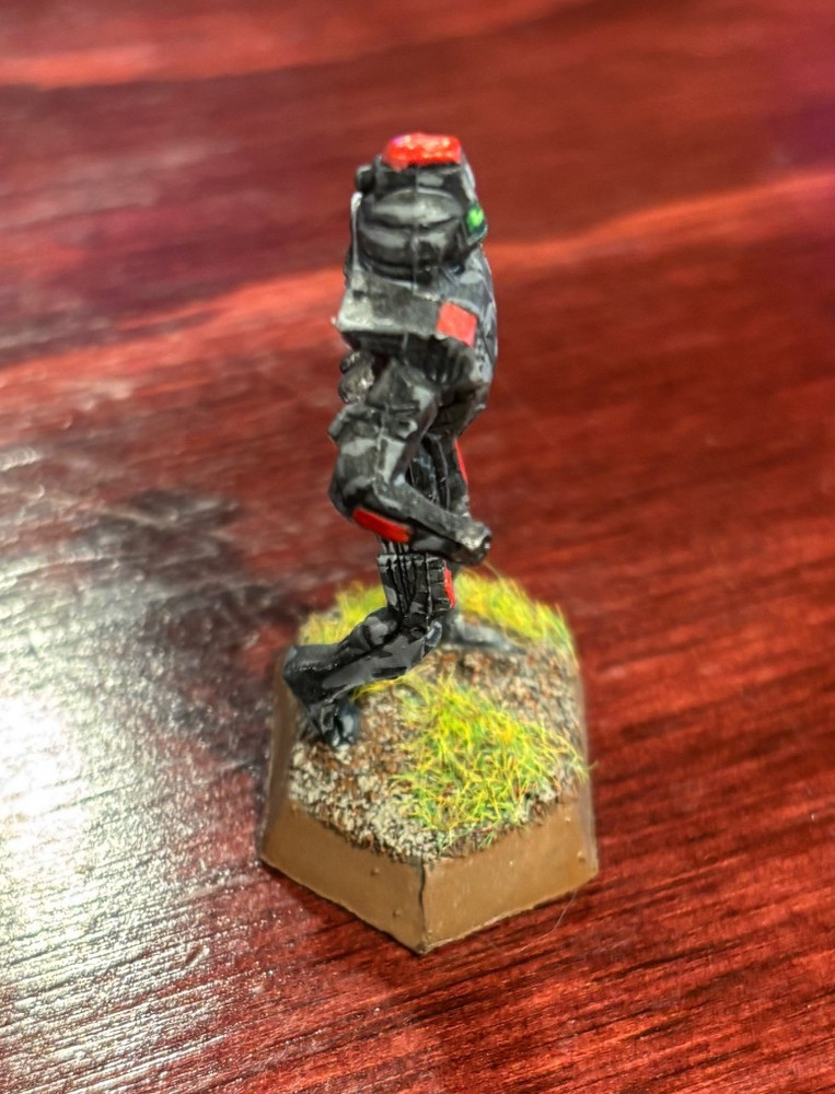 Battletech Painted Plastic Miniature "Whitworth" Wolf's Dragoons Based