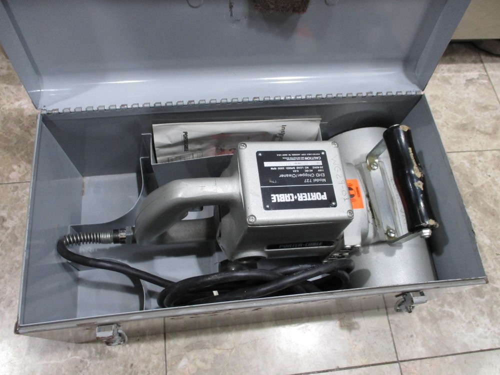 Porter Cable Model 727 EHD Chipper Cleaner