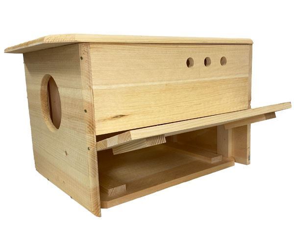 Coveside Barn Owl House Unassembled