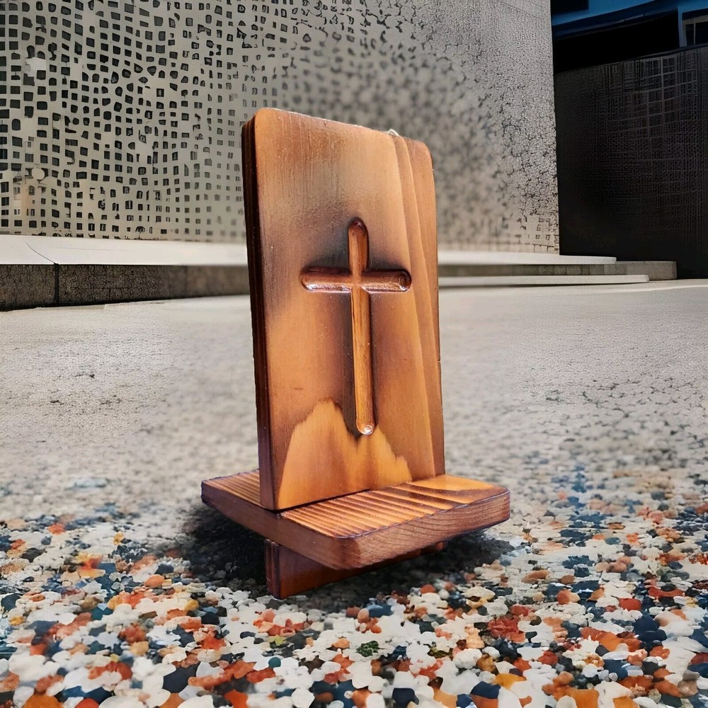 Custom Handmade 🧩 Solid Wood 🪵 Comic Book Display - Phone Holder - CGC Book🔥