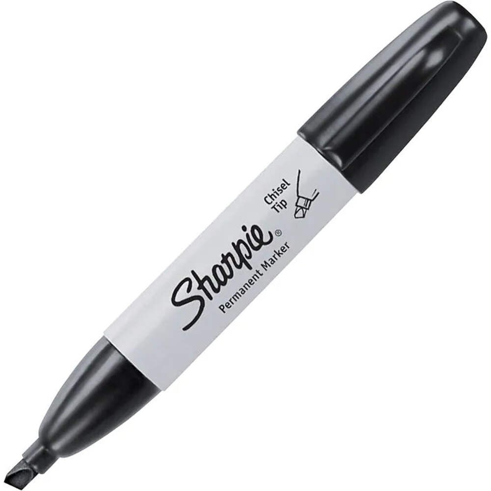 Sharpie Chisel Marker, Black - CHISEL-BK