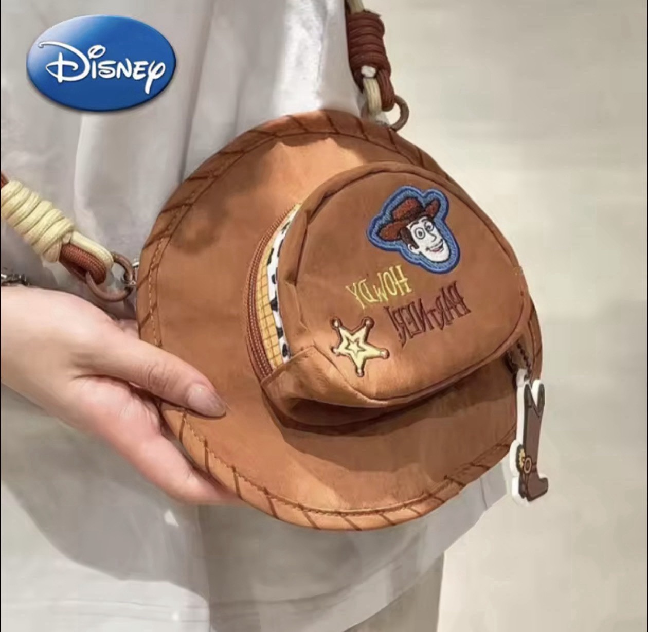 Disney Crossbody Bag Toy Story Woody Cute Crossbody Bag
