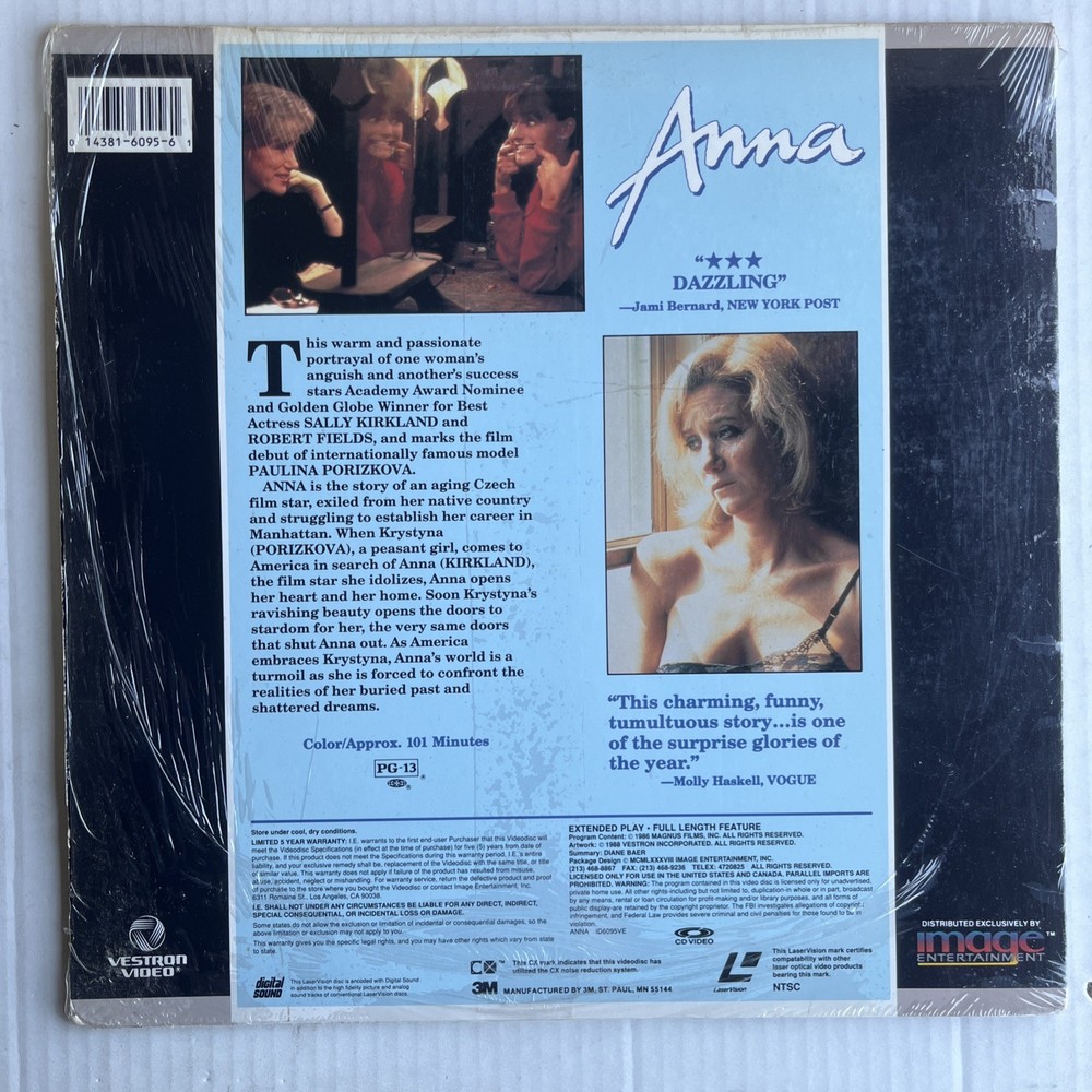 Anna (Laserdisc)