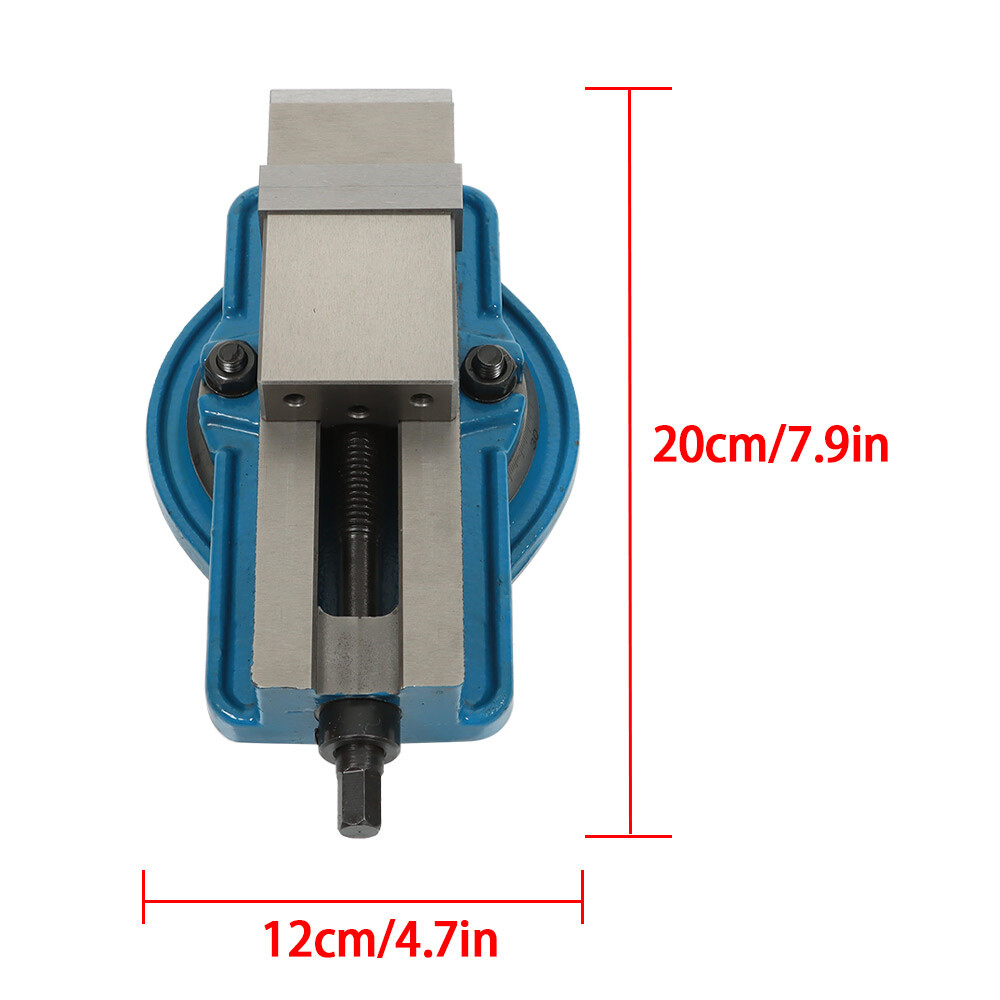 Durable Lock Down Bench Vise 360 Degree Precision Mill Vice Flat Nose Pliers 2"